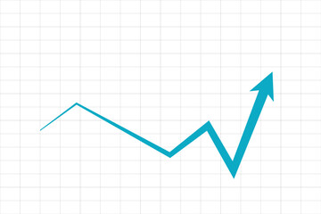 Obraz premium Stock market illustration, flat vector illustration on business theme