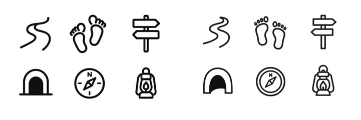 set of vector icons