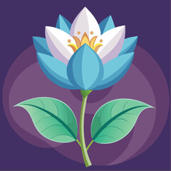 Corner frame flowers botanical  and flower floral vector post