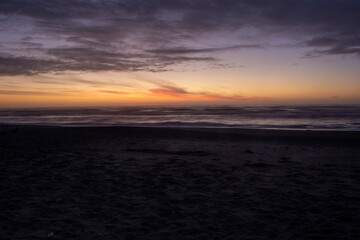 Tranquil Beach Sunset Scene