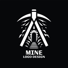Mine Vector Logo Design 