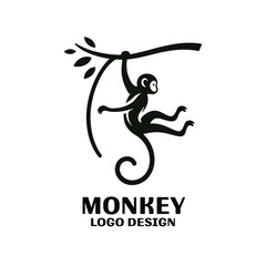  Monkey Vector Logo Design 