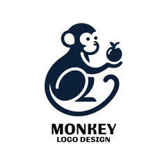  Monkey Vector Logo Design 