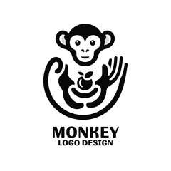  Monkey Vector Logo Design 