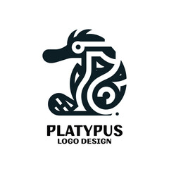 Platypus Vector Logo Design 
