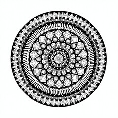  Lotus Mandala Intricate Floral Harmony
