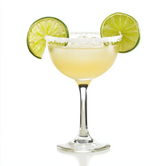 cocktail with lime
