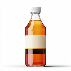 bottle of perfume isolated