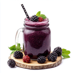 raspberry and blackberry jam