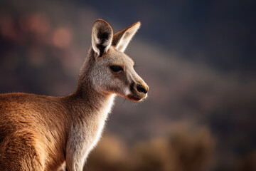 Fototapeta premium capture essence of australias unique marsupials showcasing their vibrant habitats and behaviors