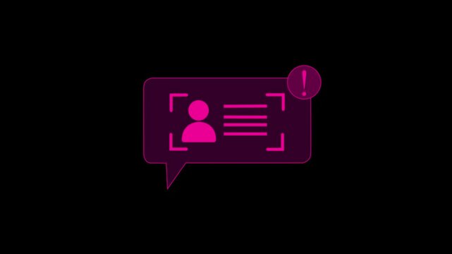 KYC verification failed concept. User information provided during the KYC process did not meet the required criteria and was not successfully verified.
