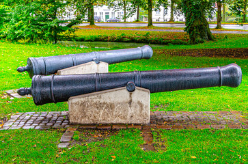 old cannon in the park