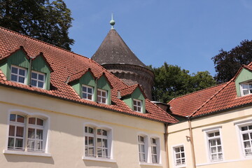 Blick in die Altstadt von Recklinghausen im Ruhrgebiet	