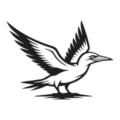 Obraz premium vector illustration of a bird