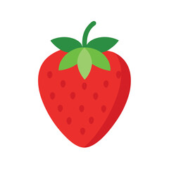 Obraz premium strawberry vector illustration