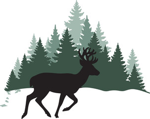 deer in the forest