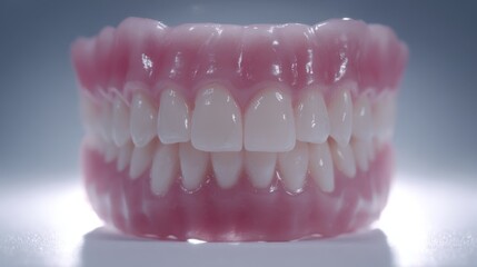 Obraz premium Premium dentures. Dental concept