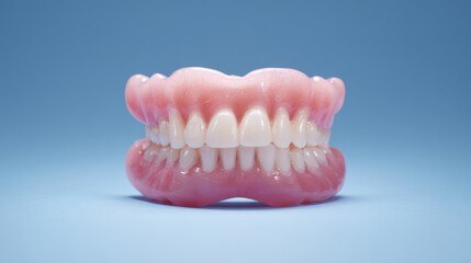 Fototapeta premium Premium dentures. Dental concept