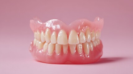 Obraz premium Premium dentures. Dental concept