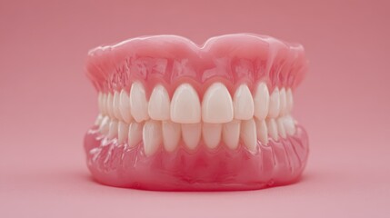 Obraz premium Premium dentures. Dental concept