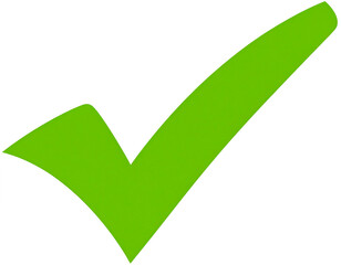 Checkmark green PNG
