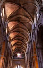 Ourense Cathedral, dedicated to Saint Martin, in the province of Ourense, in the autonomous...