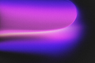 Purple black grainy color gradient background glowing soft noise texture cover header poster banner design. Beautiful color holographic gradient background with noise. Nostalgia, vintage, retro 