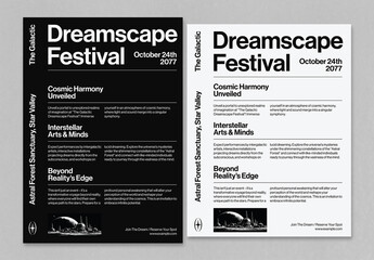 Versatile Swiss Poster Layout Design