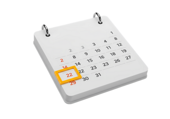 White Desk Calendar: Planning, Scheduling, Organization, Appointment Reminders, Time Management Tool