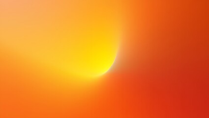 Abstract Sunset Gradient Background - Orange and Yellow Color Transition