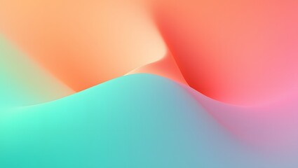 Abstract Shapes and Gradient Colors Background