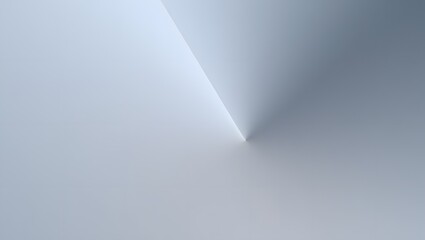 Minimalist Blue and White Gradient Background - Abstract Geometric Design