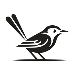 Naklejka premium silhouette of a bird