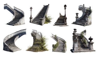 Ancient winding stairs