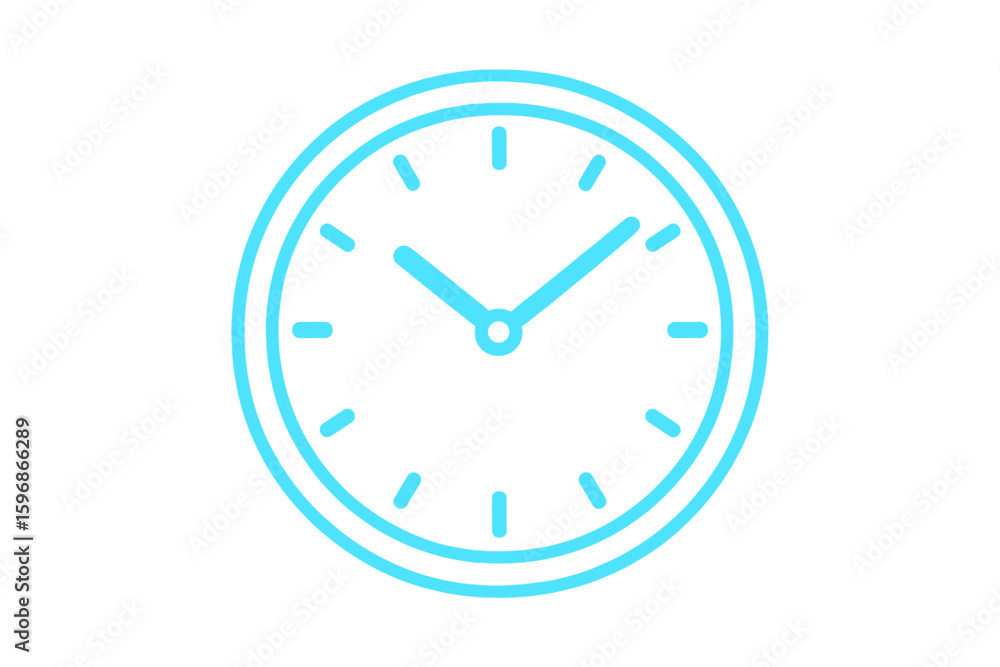 Aufkleber illustration vector of an hourglass icon formed from lines and triangles, with a point connecting ne