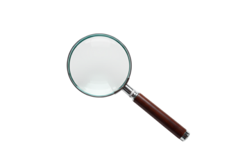 Magnifying Glass: Detailed Close-Up