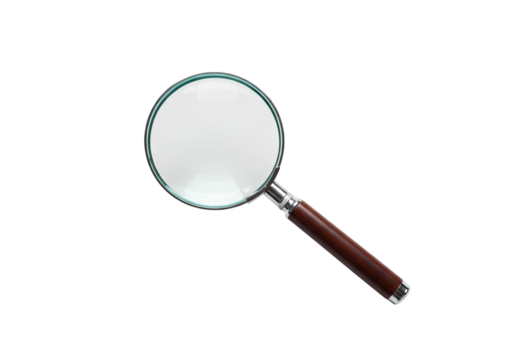 Magnifying Glass: Detailed Close-Up