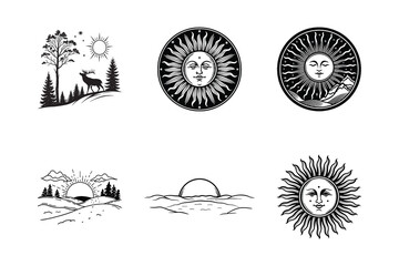Sun svg design