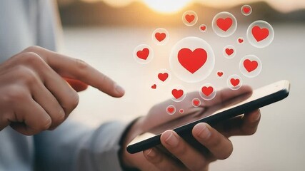 Sending Love and Likes from a Smartphone - Powered by Adobe