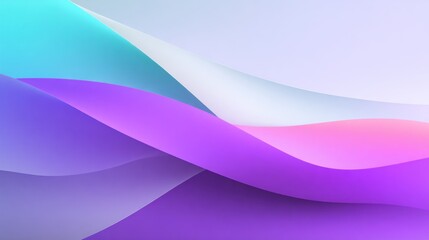 Abstract layered wave design with vibrant colors.