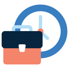  Working Hours icon vector