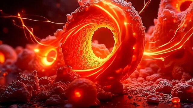 witnesser angstrom salient showing where angstrom coil particle inflate same blossoming clear peak beams ample colors of fervent ruddy and dazzling orange, angstrom spiral turn and twist