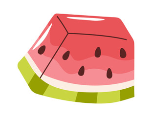 Watermelon summer sweet food slice