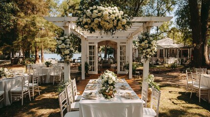 un mariage super beau 