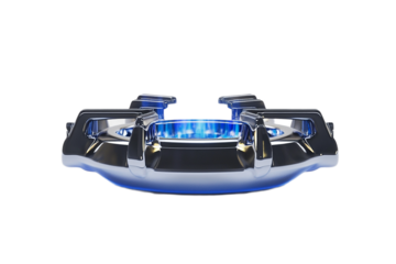 Sleek futuristic platform with vibrant blue energy source.