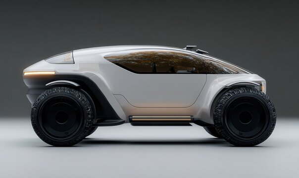 Exploring frontiers beyond limits a futuristic maximized moving space with off-road wheels