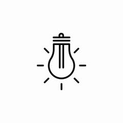 instant idea icon sign vector