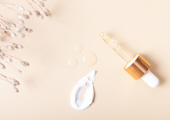 cosmetic bottle mockup beauty product design