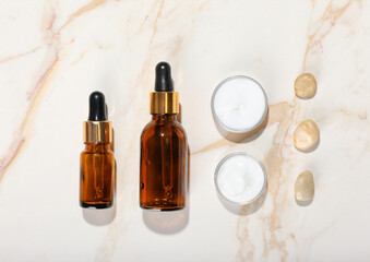 cosmetic bottle mockup beauty product design