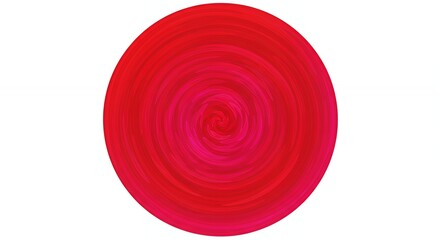 Vibrant red circle pattern design